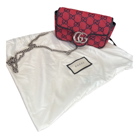 Gucci Handbags - 🔥🔥NWOT Gucci Red GG Marmont LIMITED EDITION Bag🔥🔥 COA